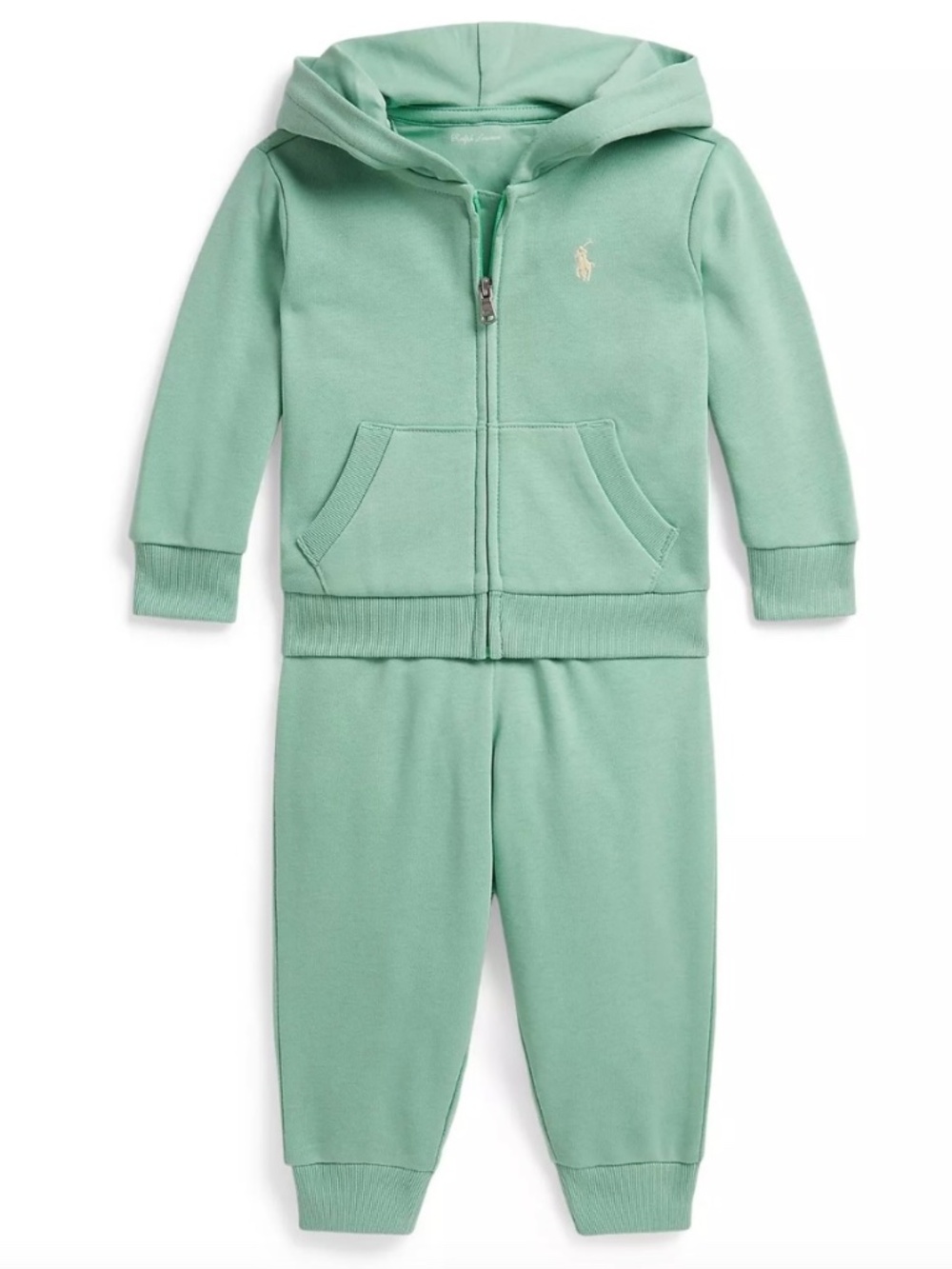 NEW BOYS POLO RALPH LAUREN HOODIE AND PANTS SET 12 MONTHS
